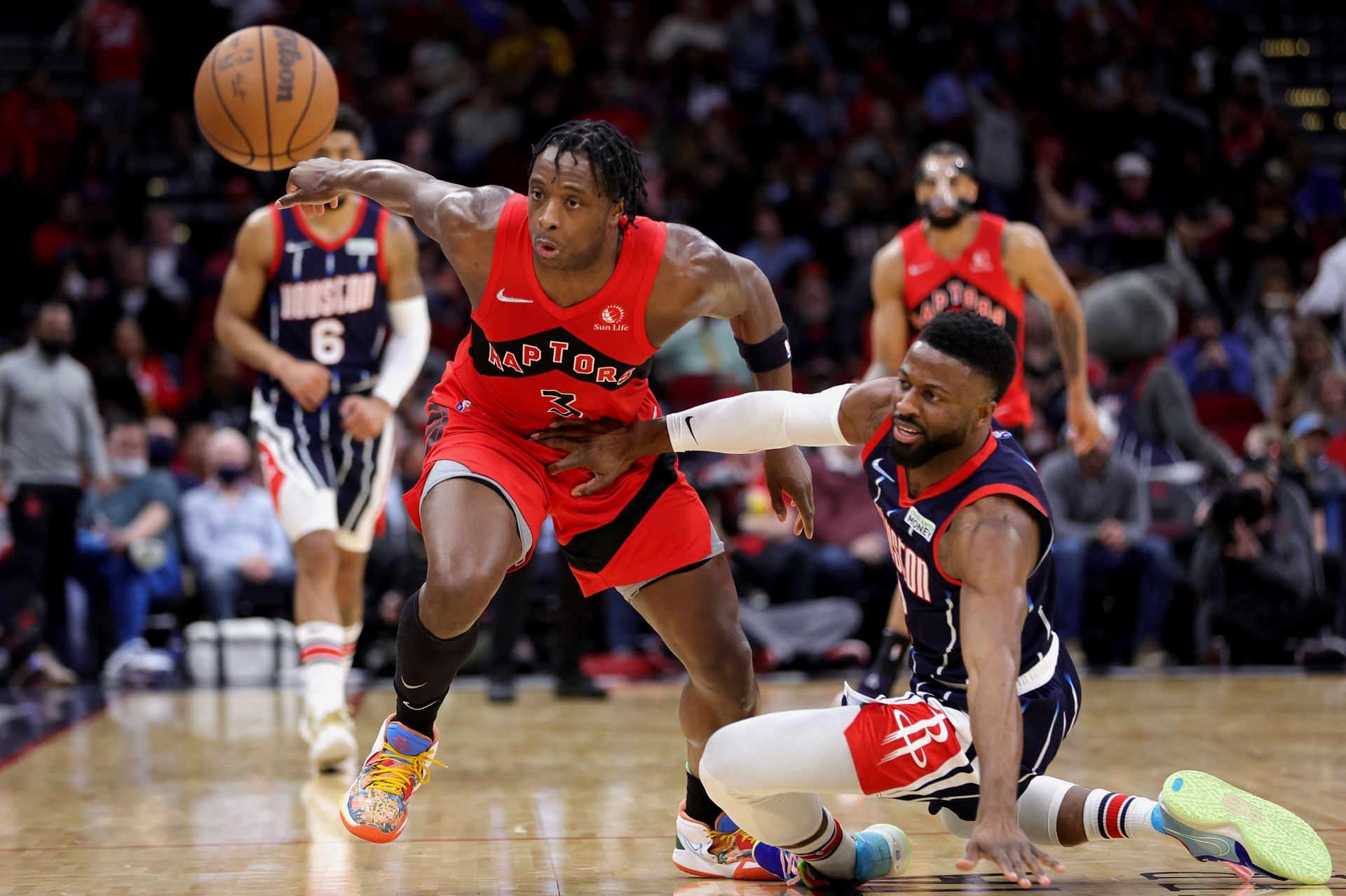 Toronto Raptors vs Houston Rockets.