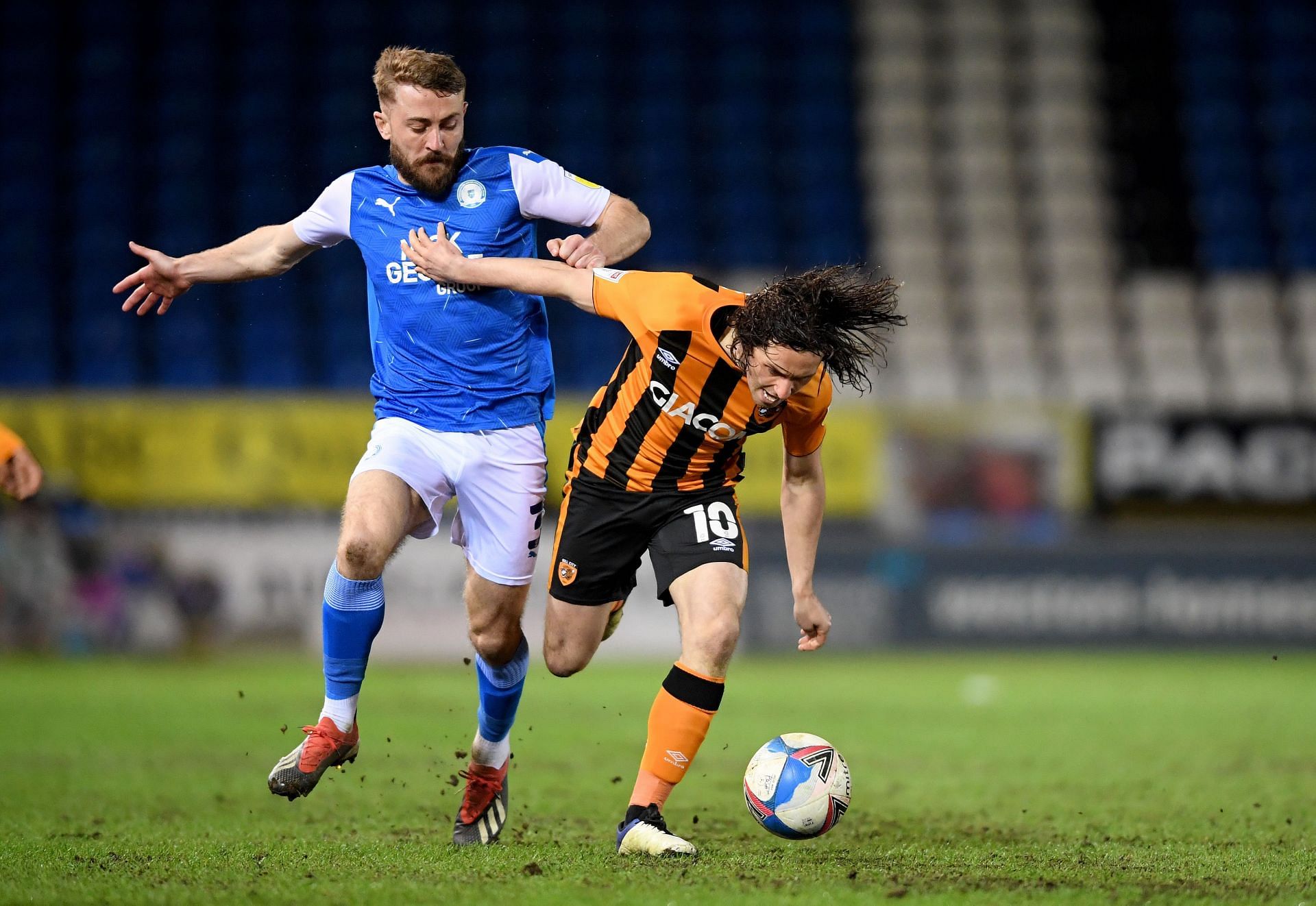 Butler in action for Peterborough