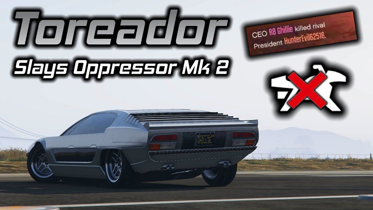 The Oppressor stands no chance against the Toreador [Image via Sportskeeda]