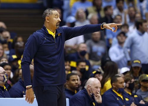 Michigan coach Juwan Howard was part of the school's legendary Fab Five team.