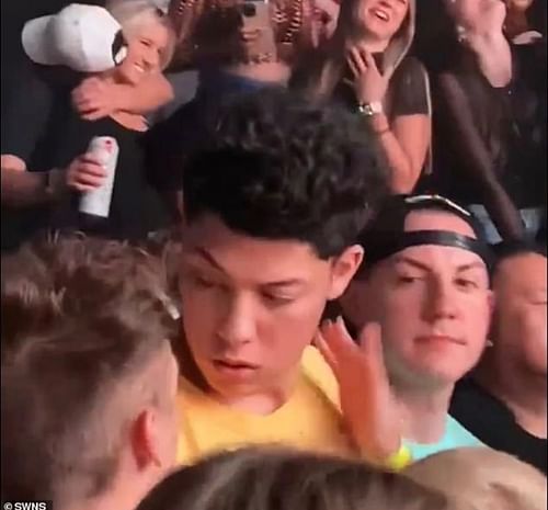 Jackson Mahomes seen at a concert - Source: SWNS