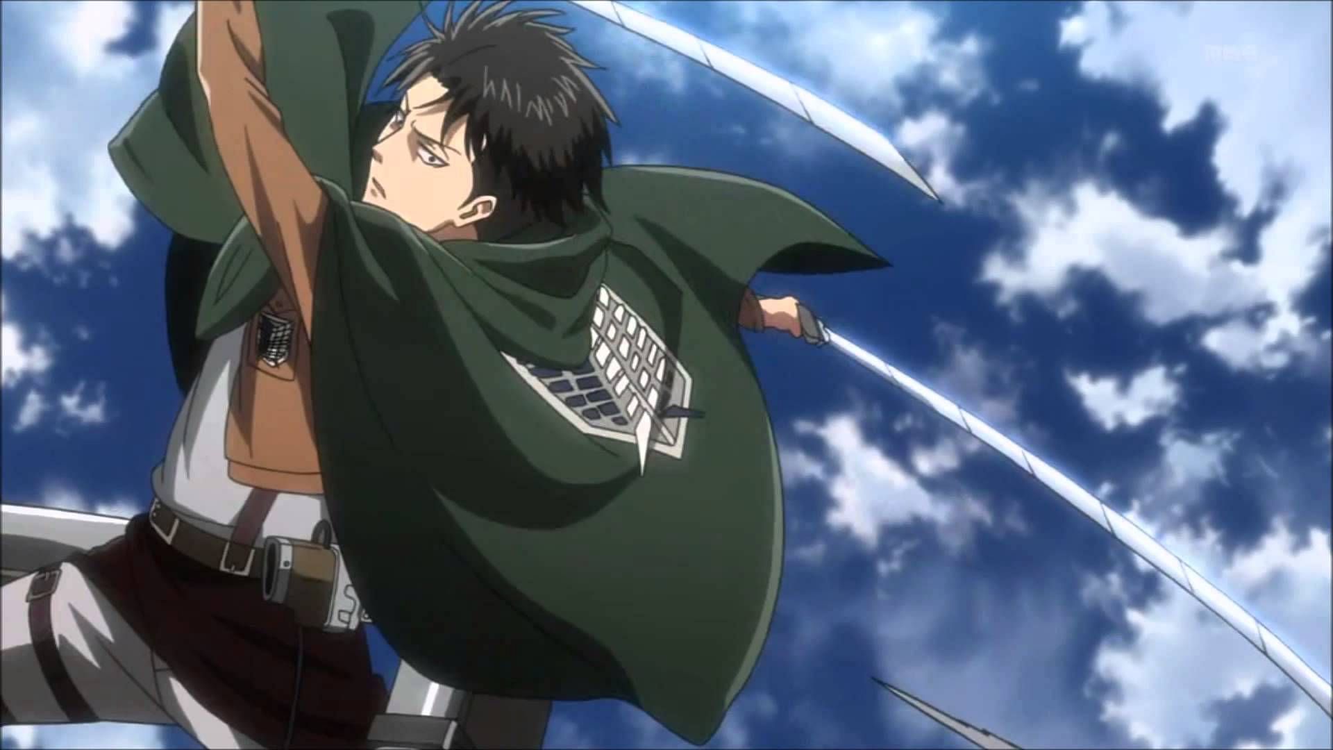 every levi — Anime Levi #955 Episode 45 - オルブド区外壁 (Outside the...