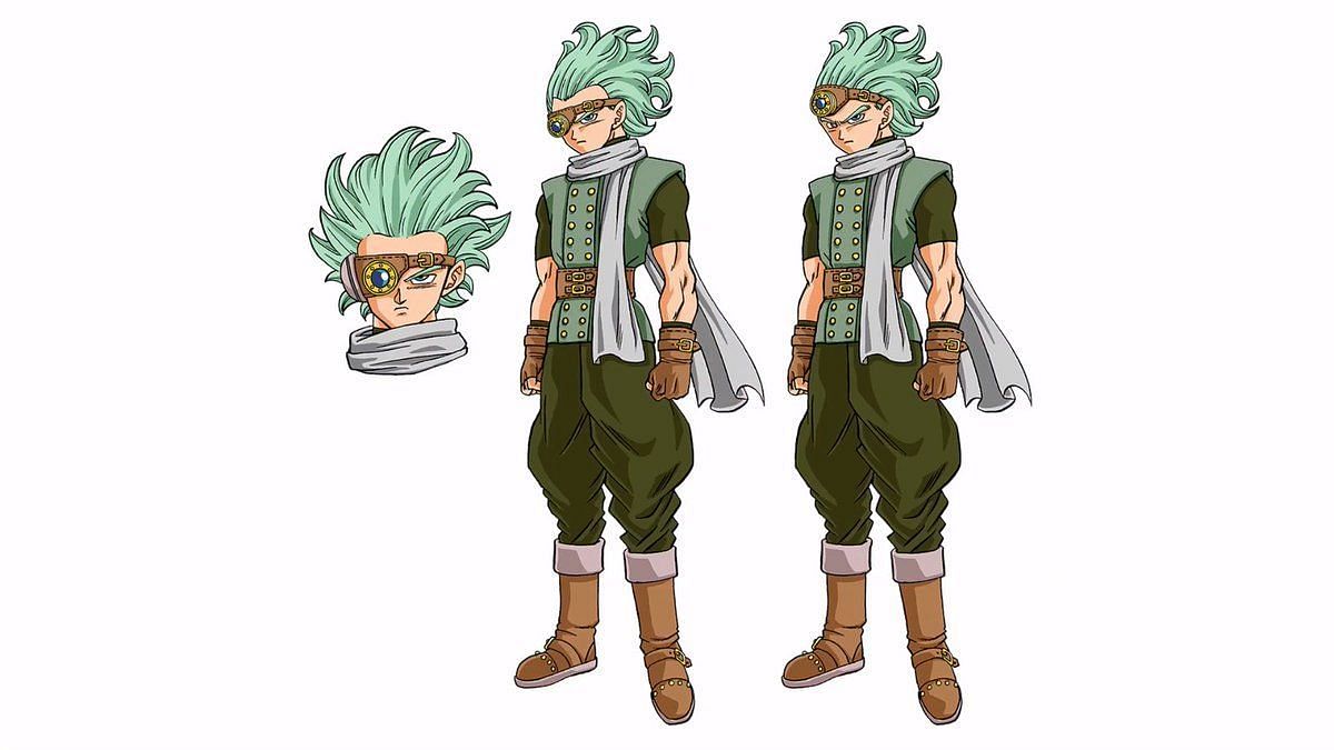 Granolah seen in his coloured appearance (Image via Shueisha Shonen Jump)