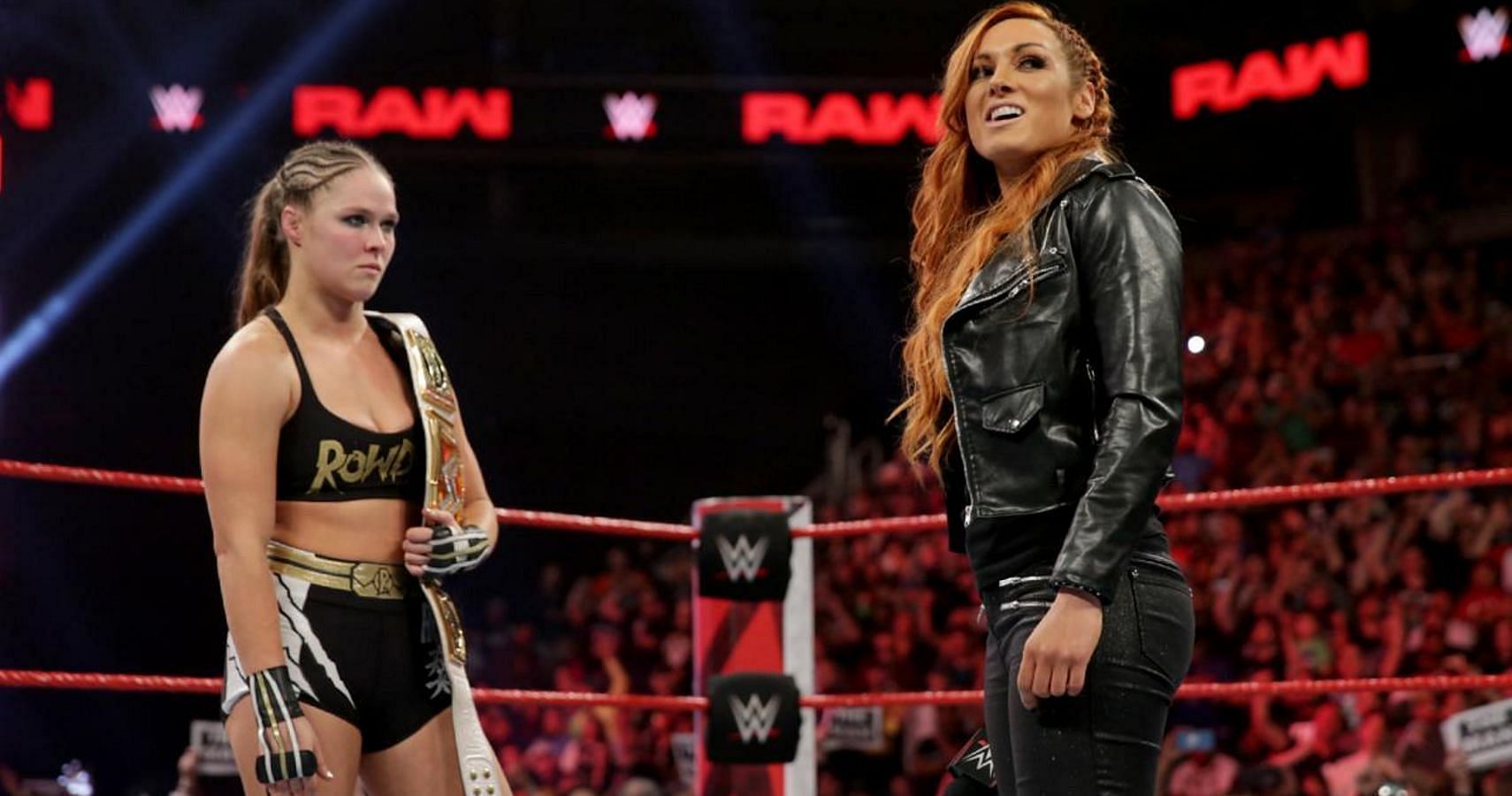 Ronda Rousey was challenged by Becky Lynch for the RAW Women&#039;s Championship