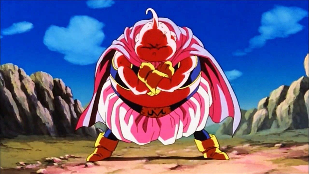 Majin Buu as seen in the Z anime (Image via Toei Animation)