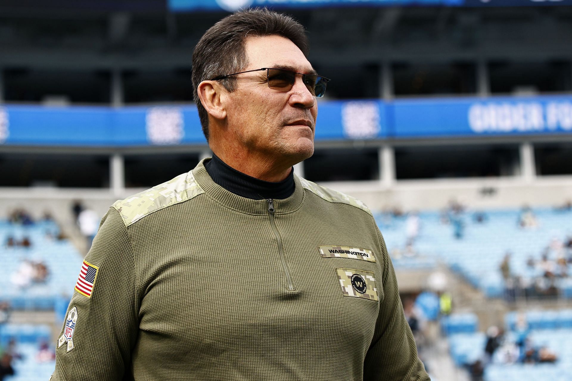 Washington Commanders head coach Ron Rivera