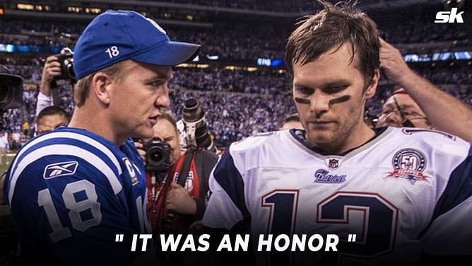 "It was an honor" - Peyton Manning brushes rivalry aside to congratulate Tom Brady upon retiring