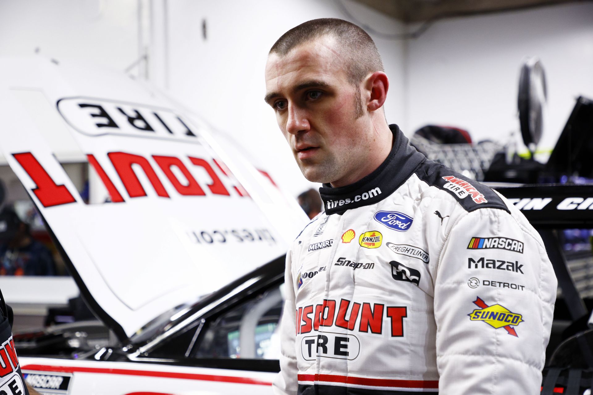 Austin Cindric during the NASCAR Cup Series 64th Annual Daytona 500 practice