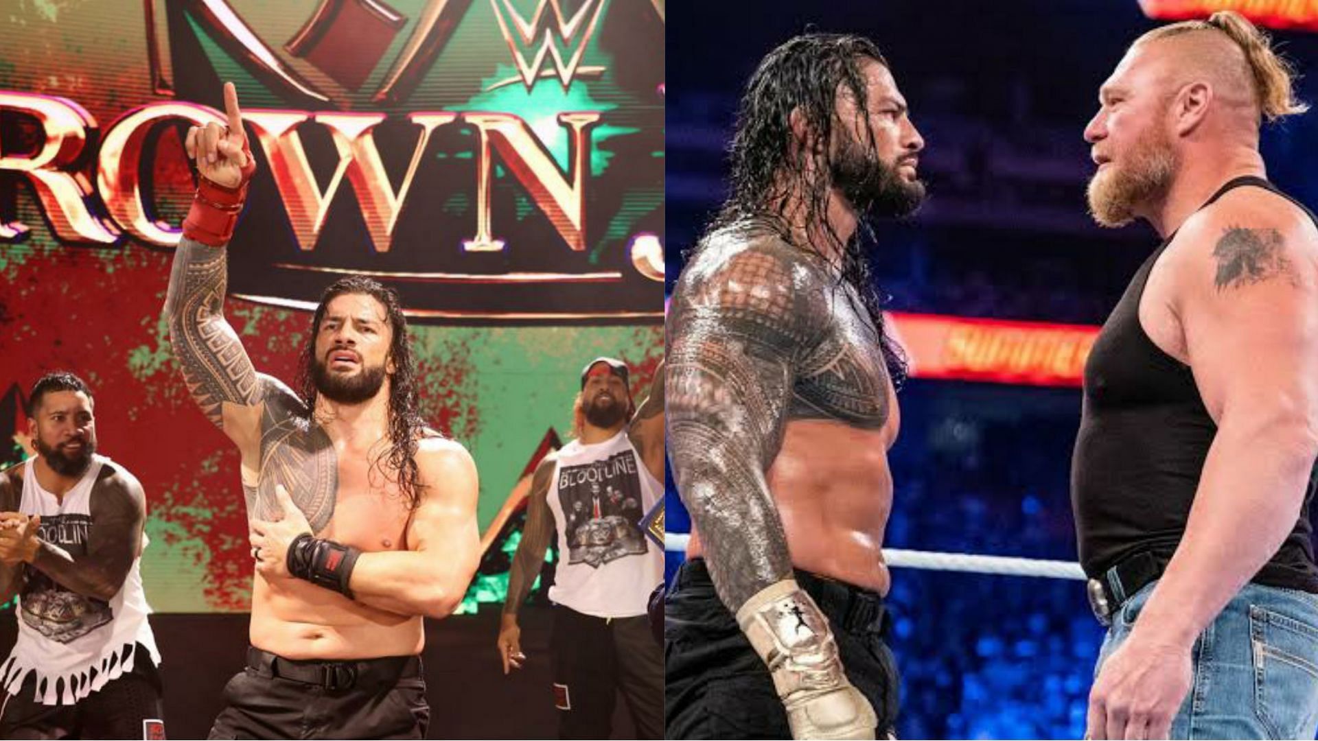 Roman Reigns will face Brock Lesnar in the main event of WrestleMania 38.