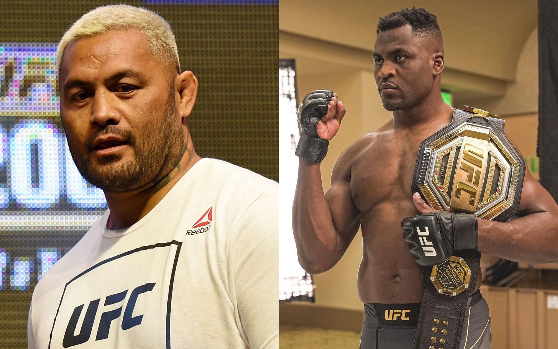 Mark Hunt gives Francis Ngannou a piece of advice [Photo via @francisngannou on Instagram