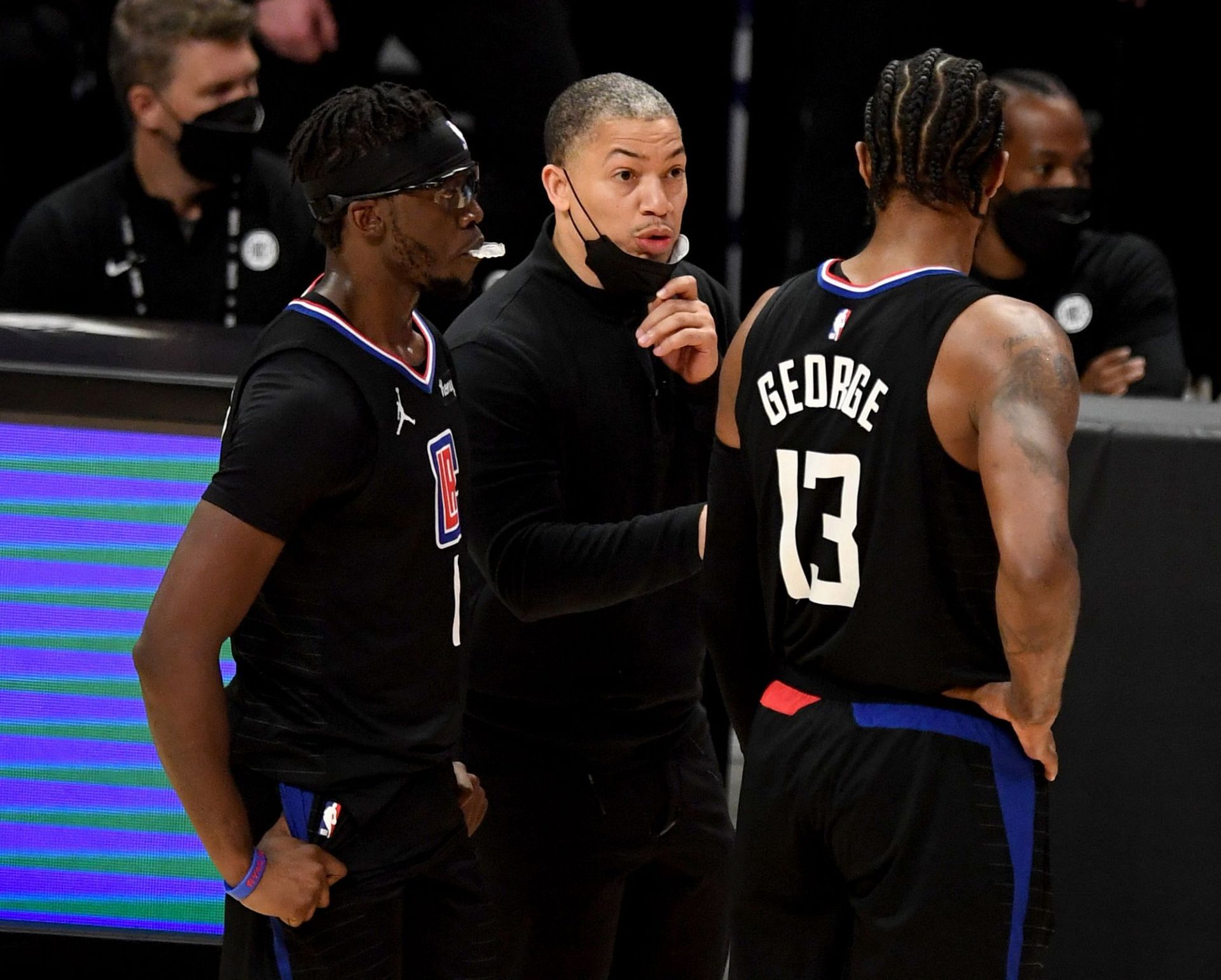Tyronn Lue has done a masterful job guiding the depleted LA Clippers this season. [Photo: Orange County Register]