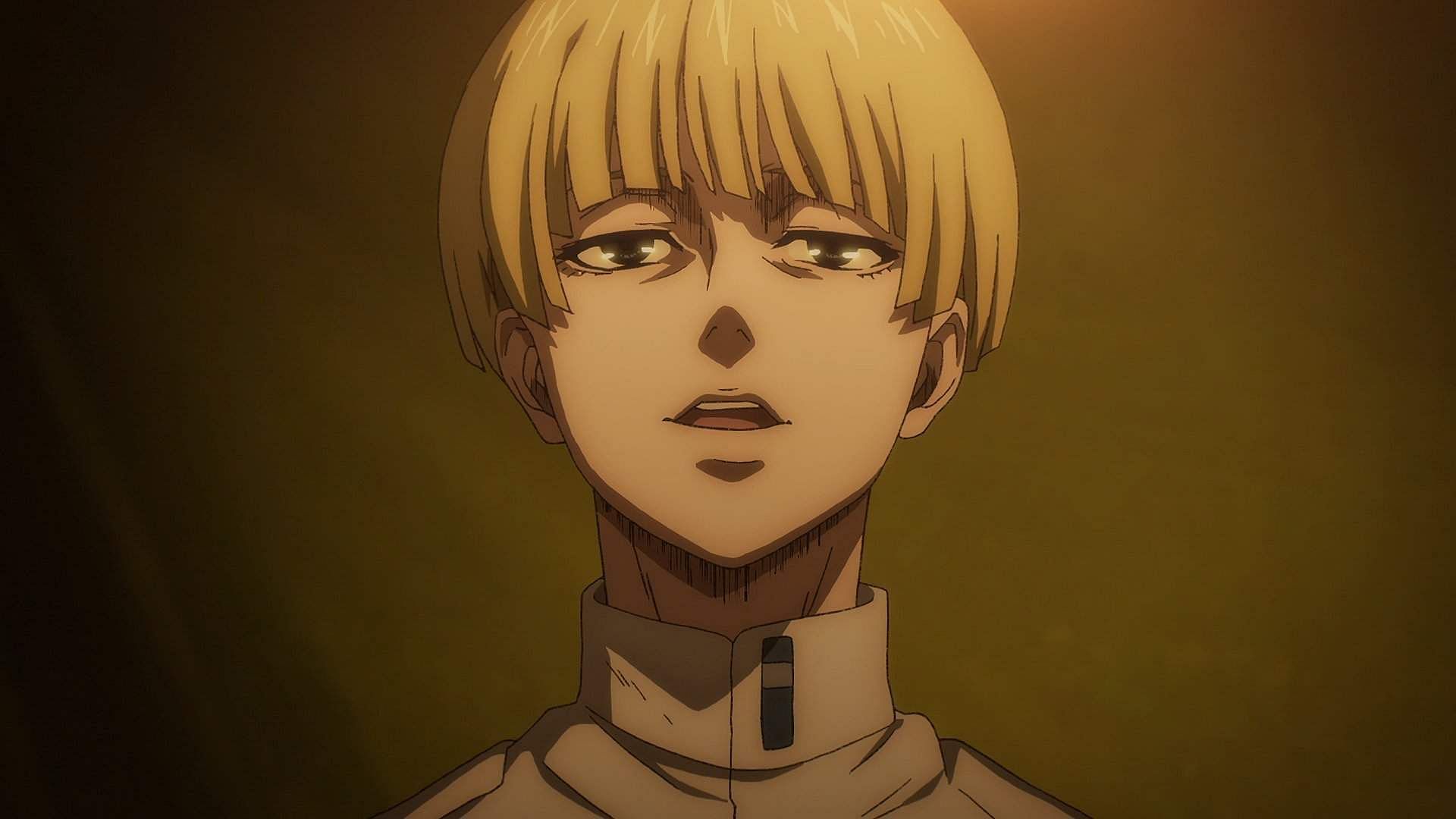 Yelena, as seen in the Attack on Titan anime (Image via MAPPA Studios)