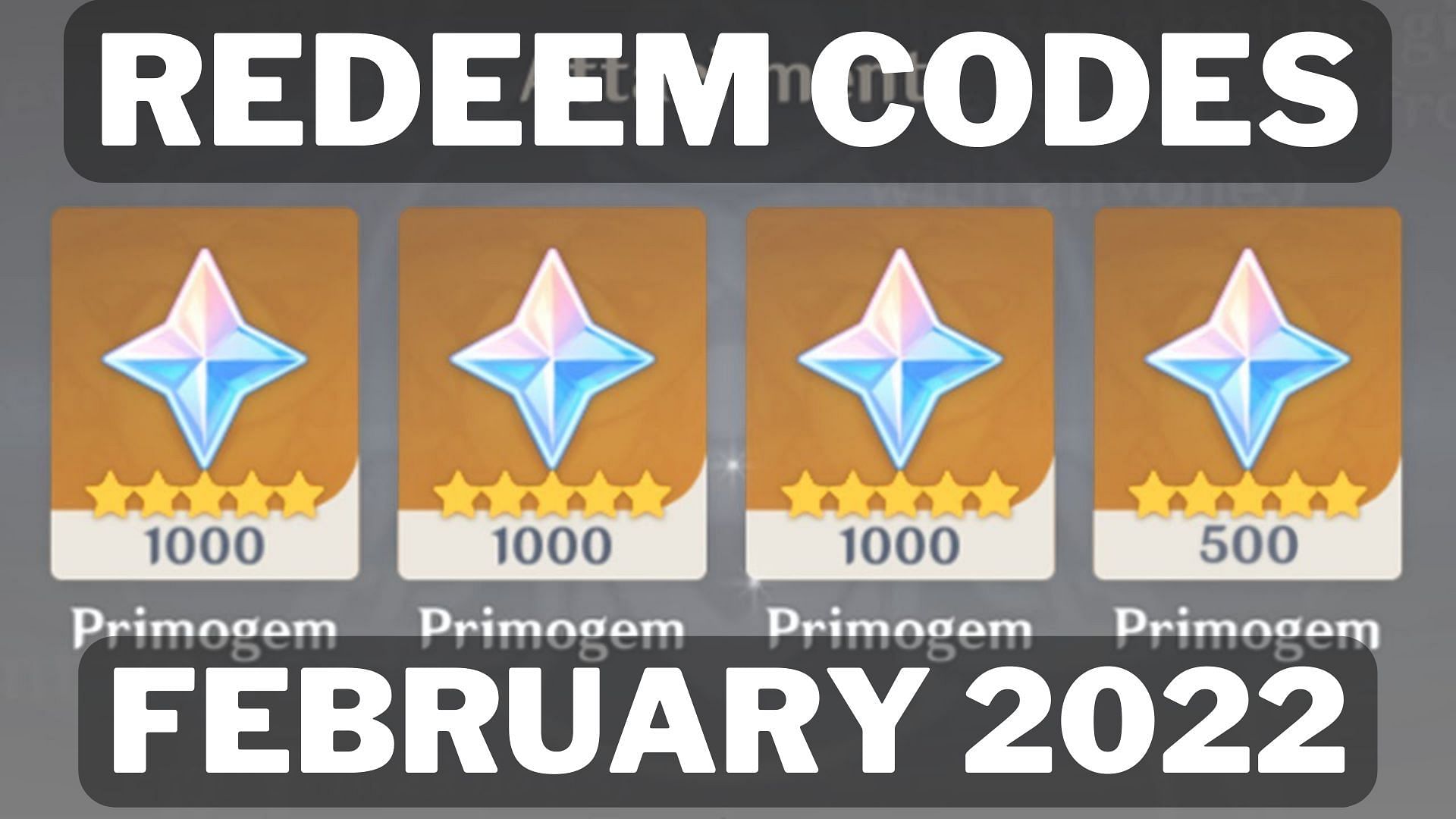 How to redeem Genshin Impact codes in February 2022 Working code for