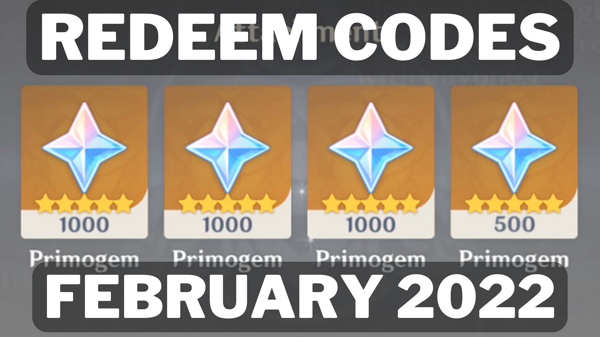 How to redeem Genshin Impact redeem codes in February 2022 (Image via HoYoverse)