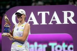 "I want to show my support to all the people who are suffering in Ukraine and I hope in the end it will be more safe" - Iga Swiatek