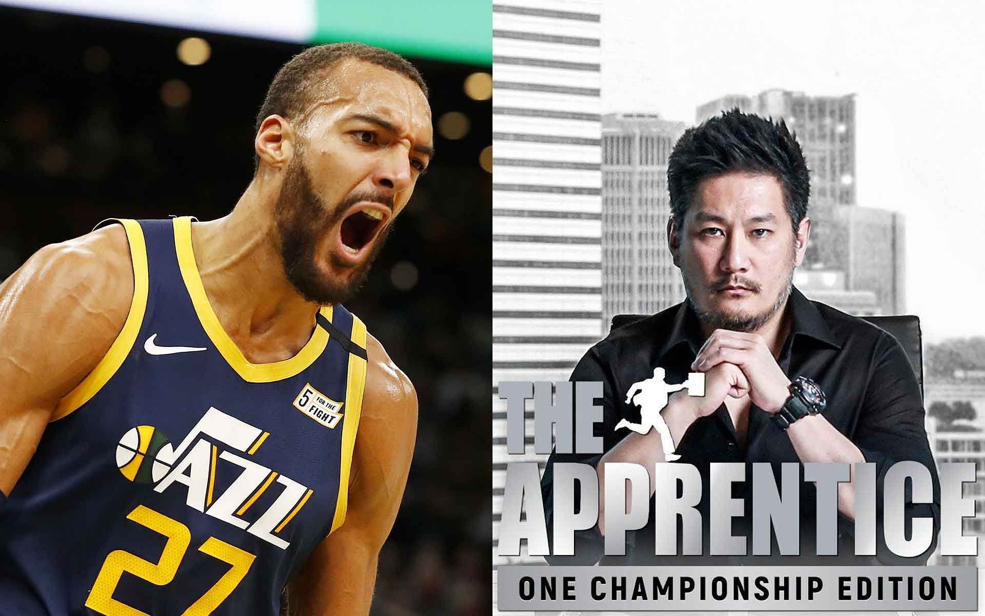 Rudy Gobert NBA star (left), Chatri Sityodtong (right) [Photo: ONE Championship]