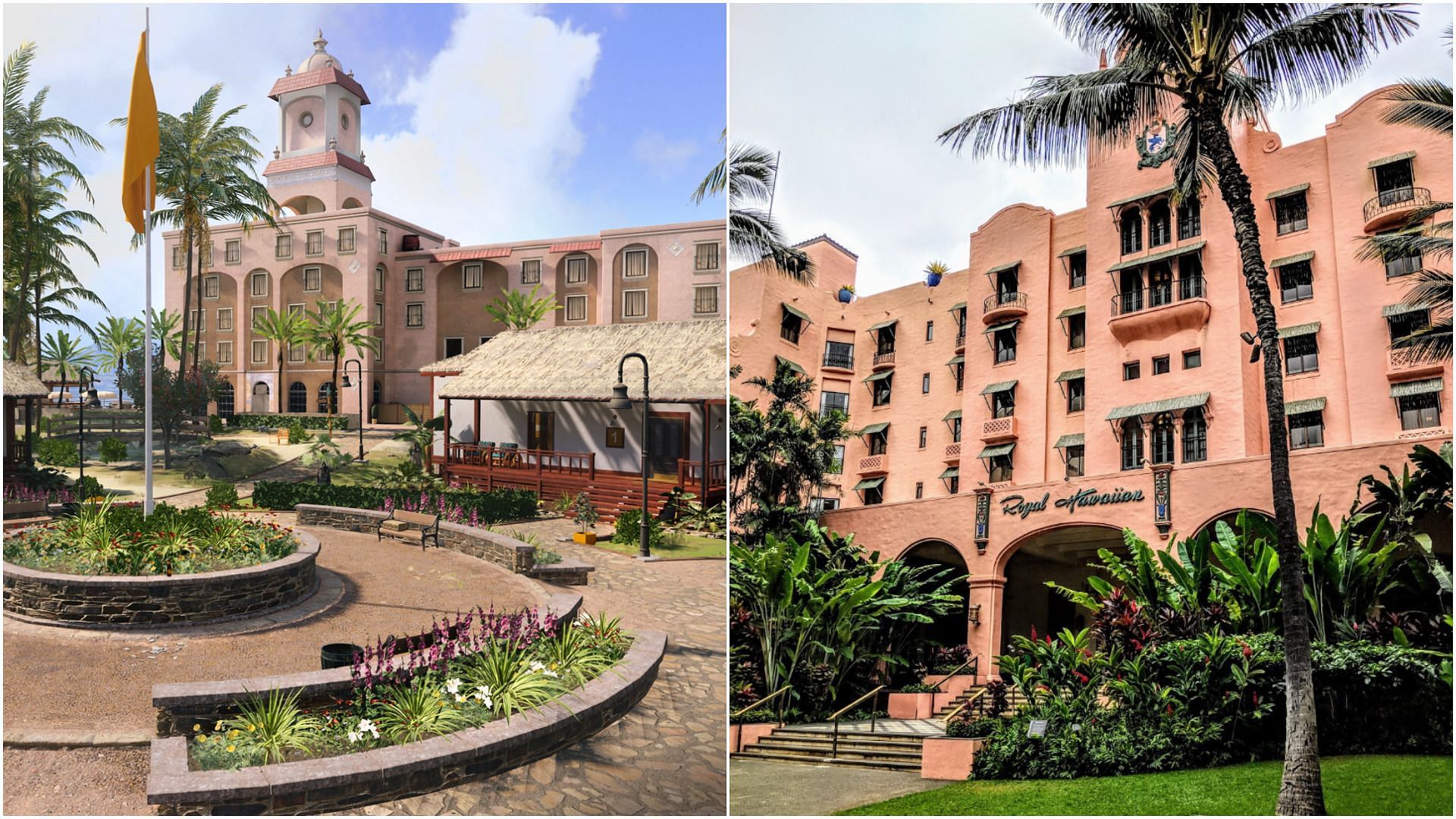 Hawaii&#039;s majestic resort serves as the replica for Royal Cabana (Image via Sportskeeda)