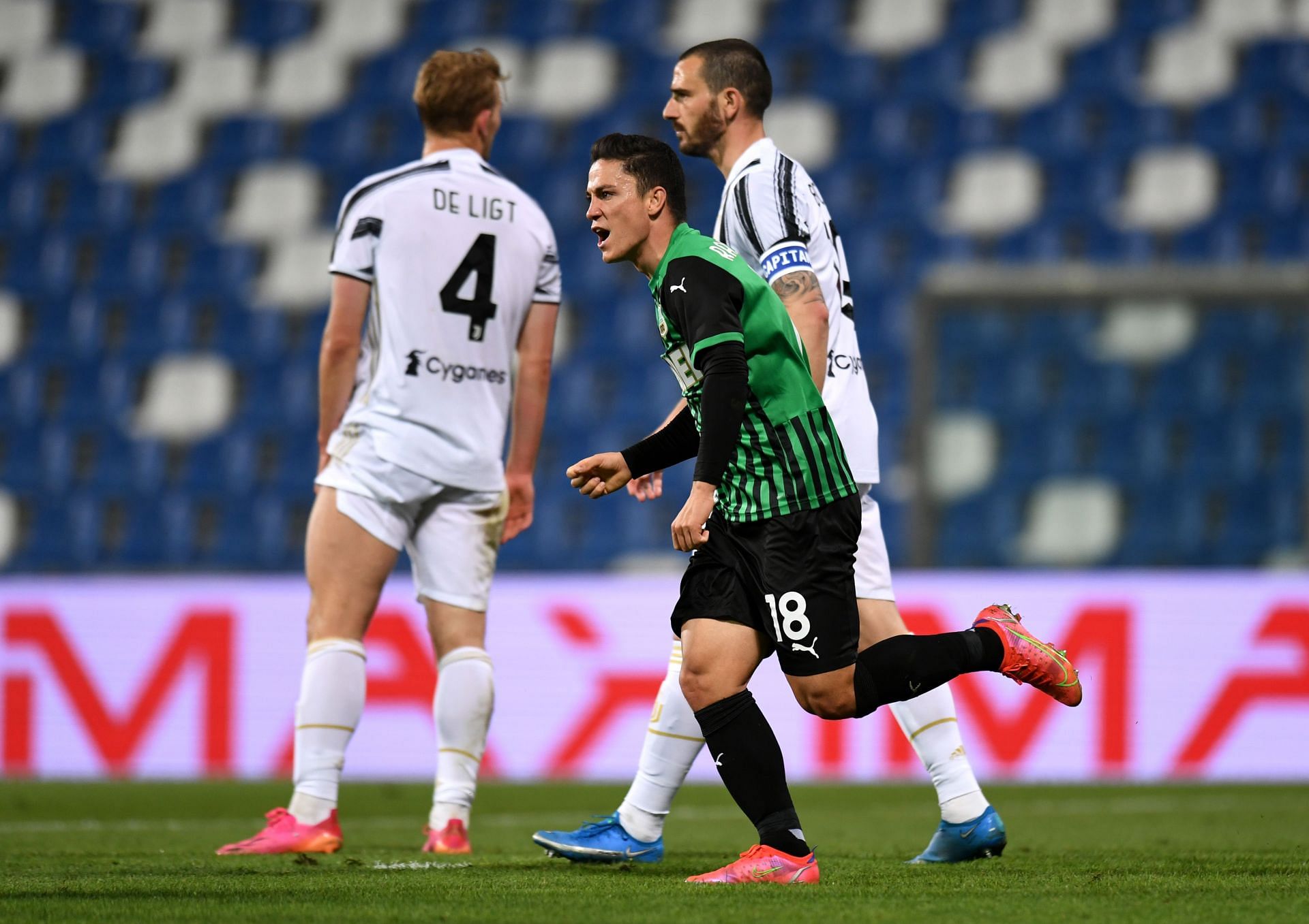 Juventus and Sassuolo square off in a Coppa Italia quarter-final fixture on Thursday