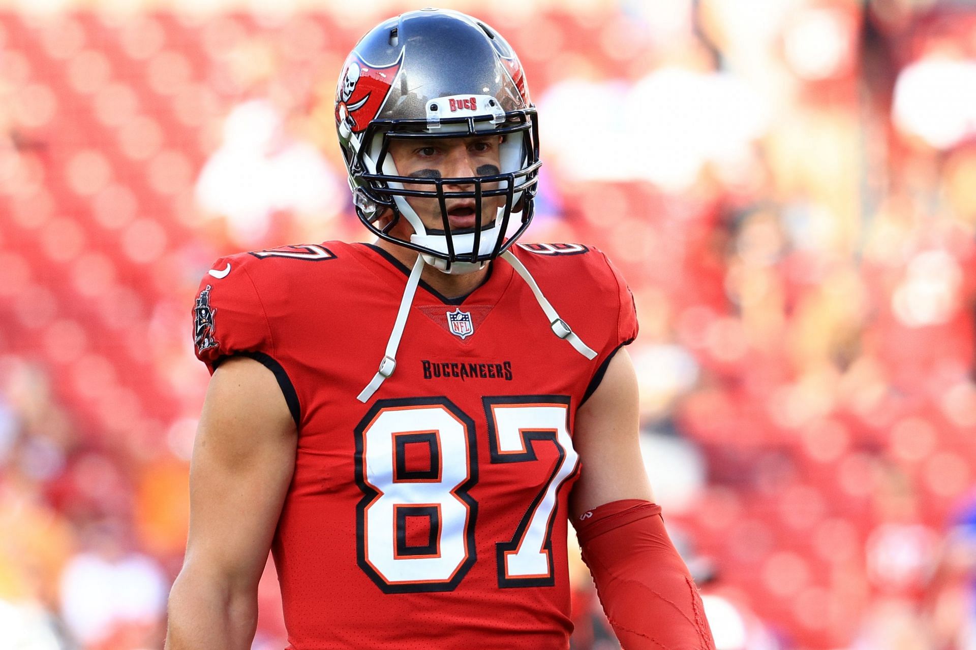 Tampa Bay Buccaneers tight end Rob Gronkowski