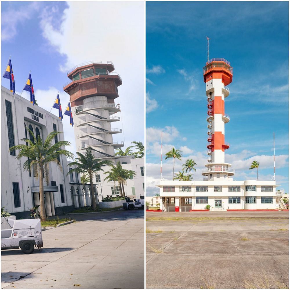 The Ford Island Control Tower is an important WW2 historical landmark (Image via Sportskeeda)