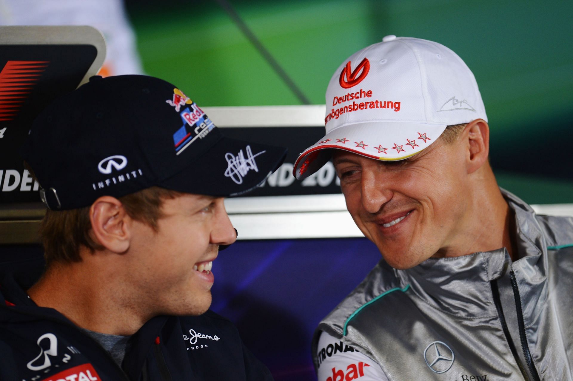 F1 Grand Prix of Germany - Michael Schumacher shared his racing experience with Sebastian Vettel.