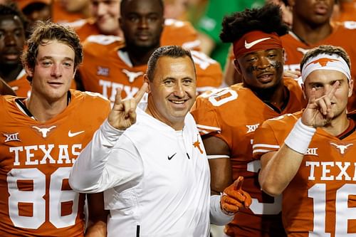 Rice v Texas - Head coach Steve Sarkisian