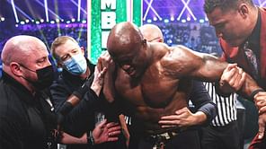 What injury did Bobby Lashley suffer at WWE Elimination Chamber 2022?