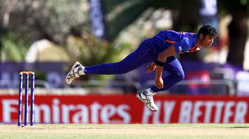 Rajvardhan Hangargekar in the U19 World Cup