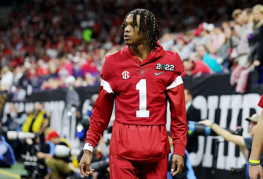 A look at Alabama's Jameson Williams in 2022 CFP national championship