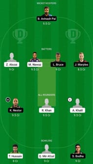 Alby Zalmi CF vs Calpe Giants Dream11 Fantasy Suggestion #1
