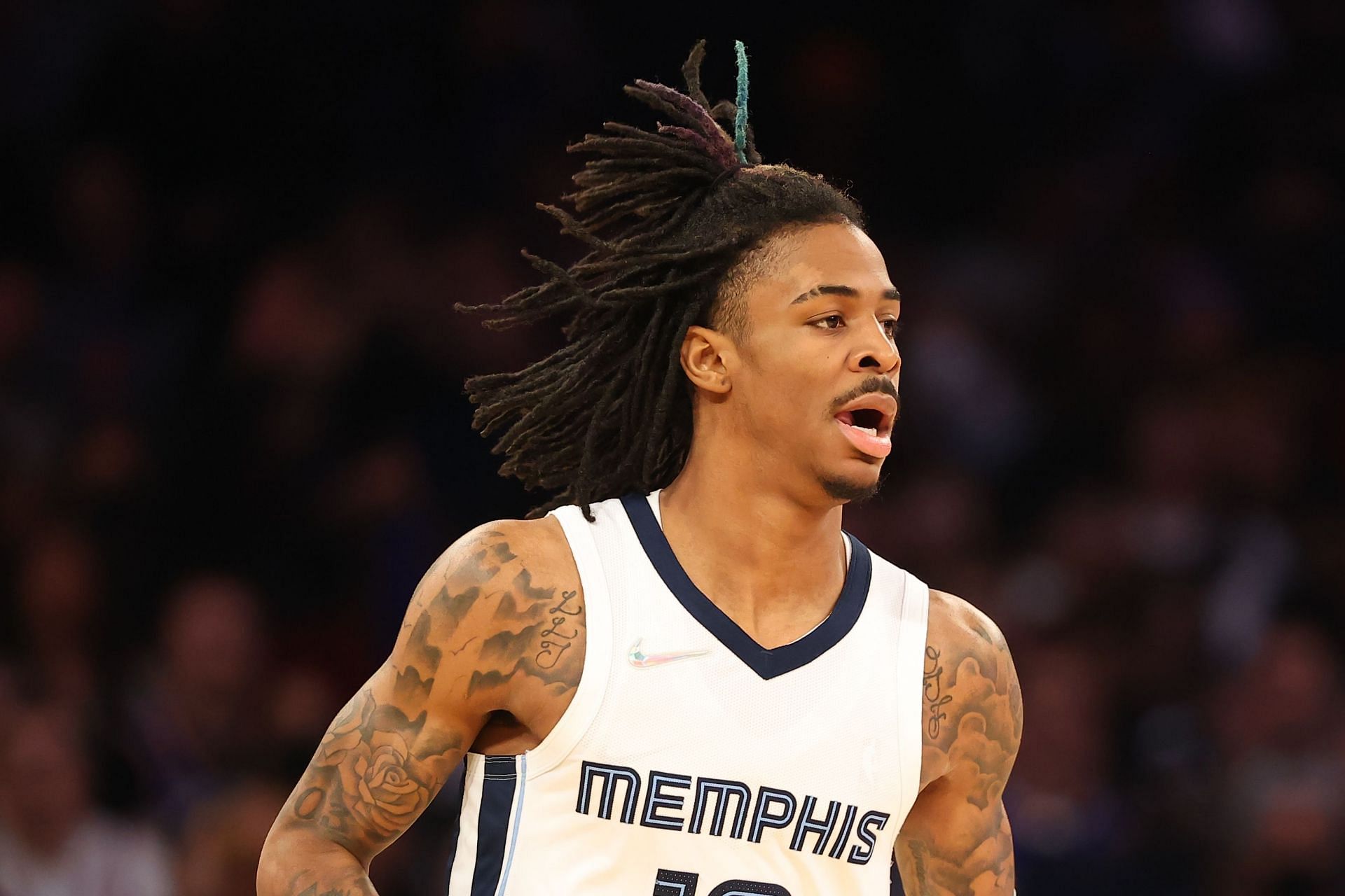 Ja Morant of the Memphis Grizzlies.