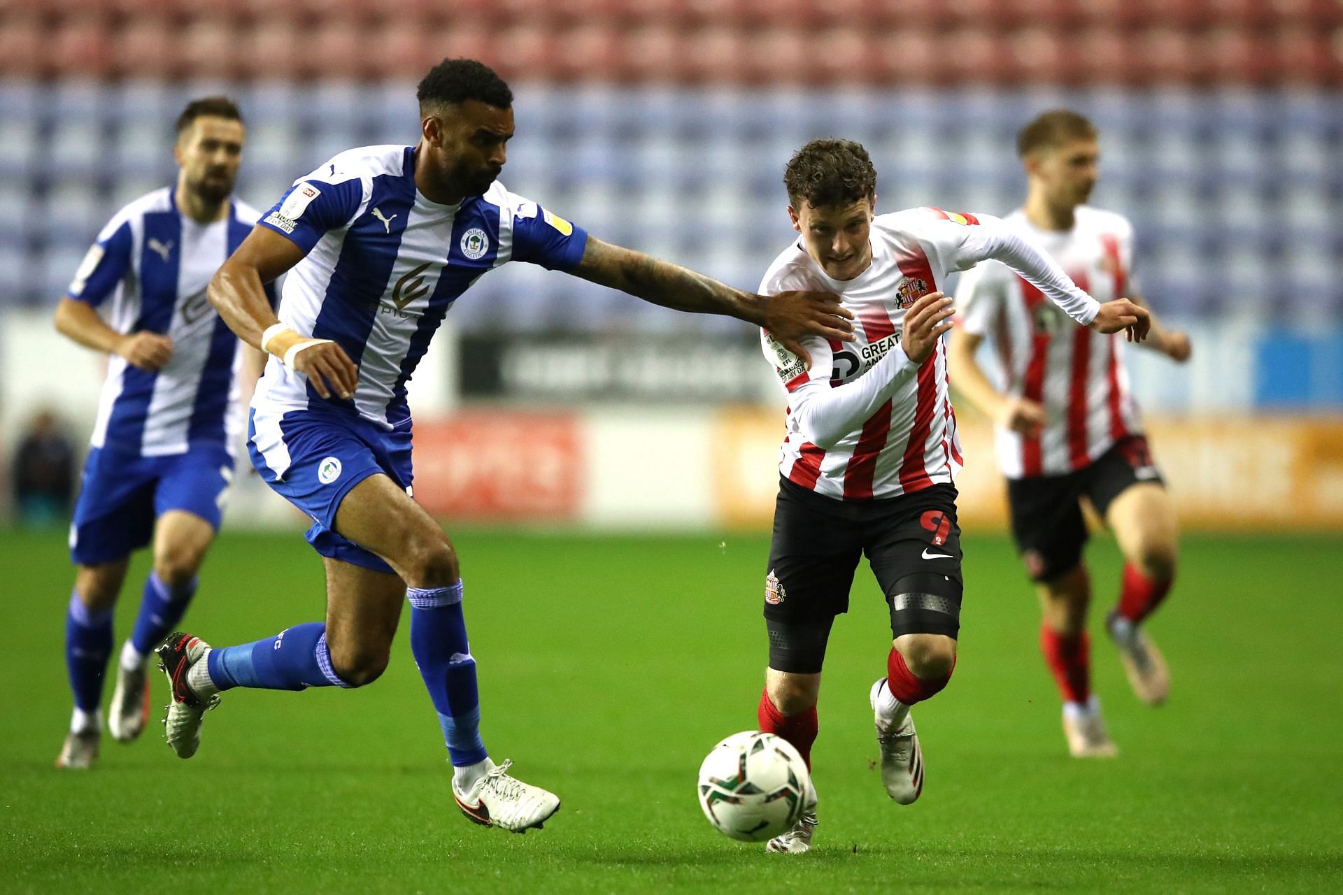 Sunderland are looking for their third consecutive win over Wigan