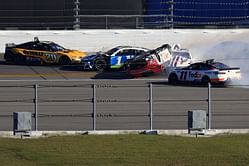 Watch: Scary NASCAR Daytona 500 crash that took out 3 Joe Gibbs Racing cars
