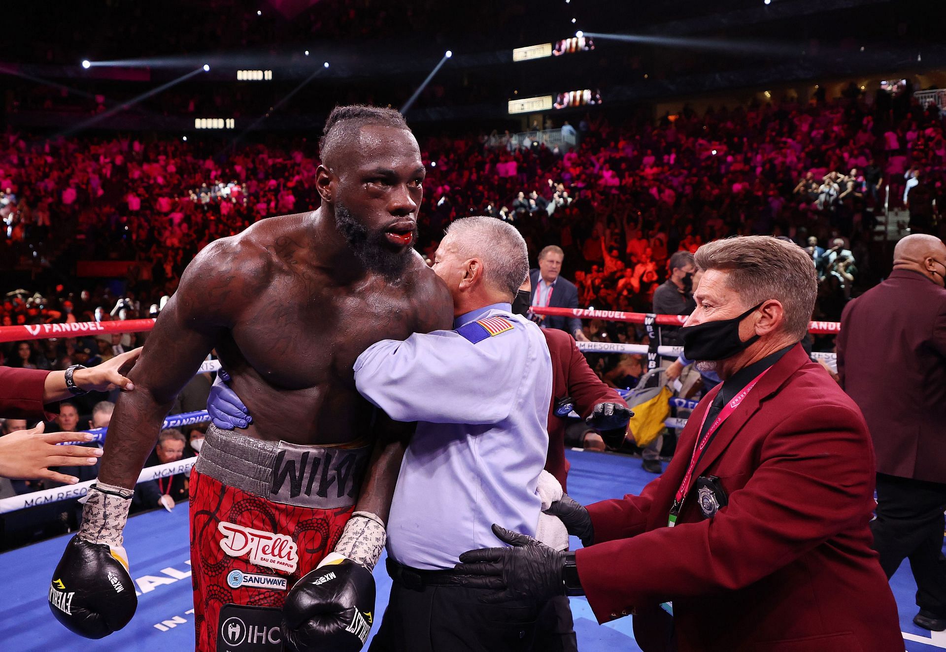 Deontay Wilder (pictured) is thinking of using an interesting method to decide a return to boxing