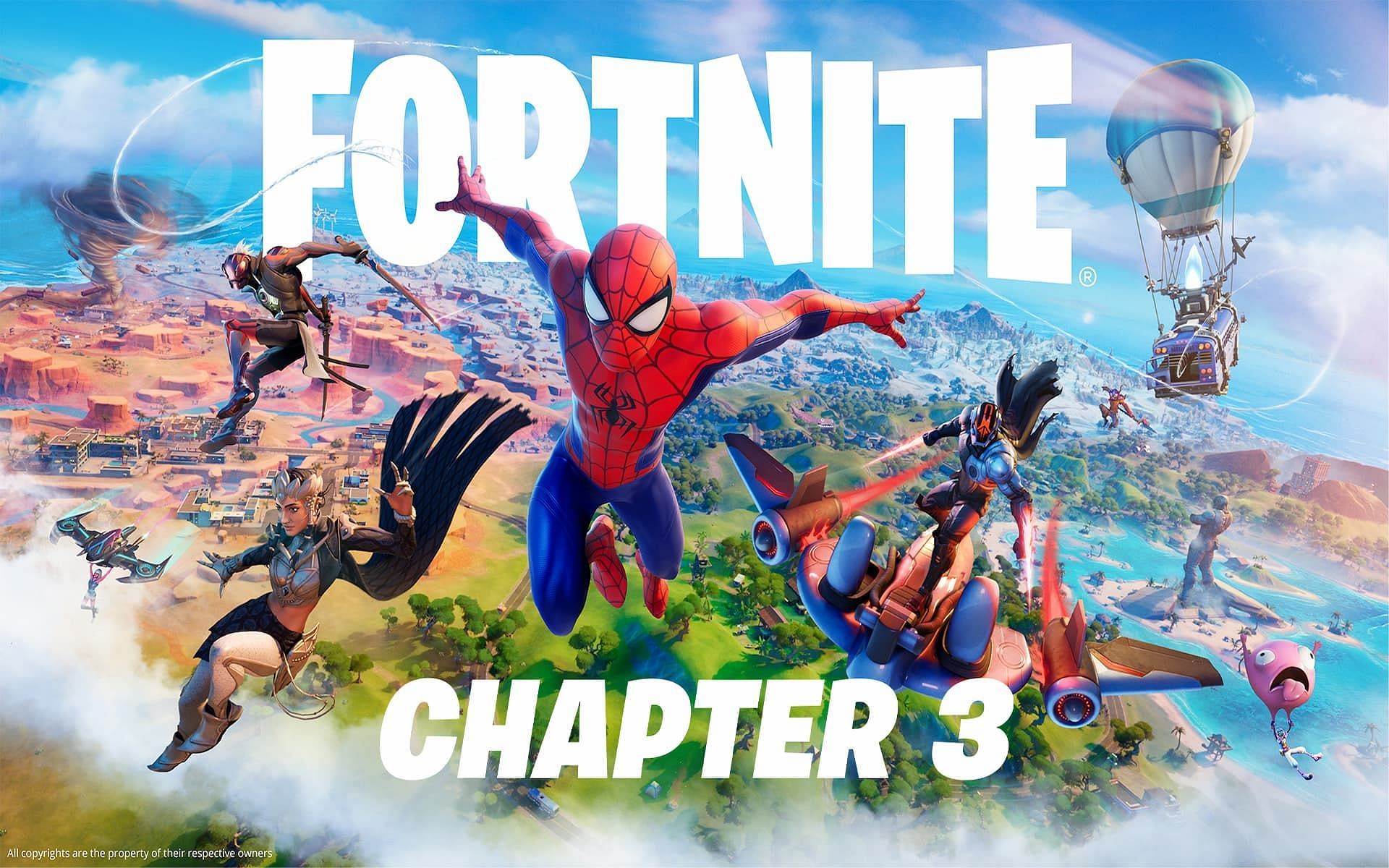 The promotional image for Chapter 3 Season 1 (Image via Epic Games)