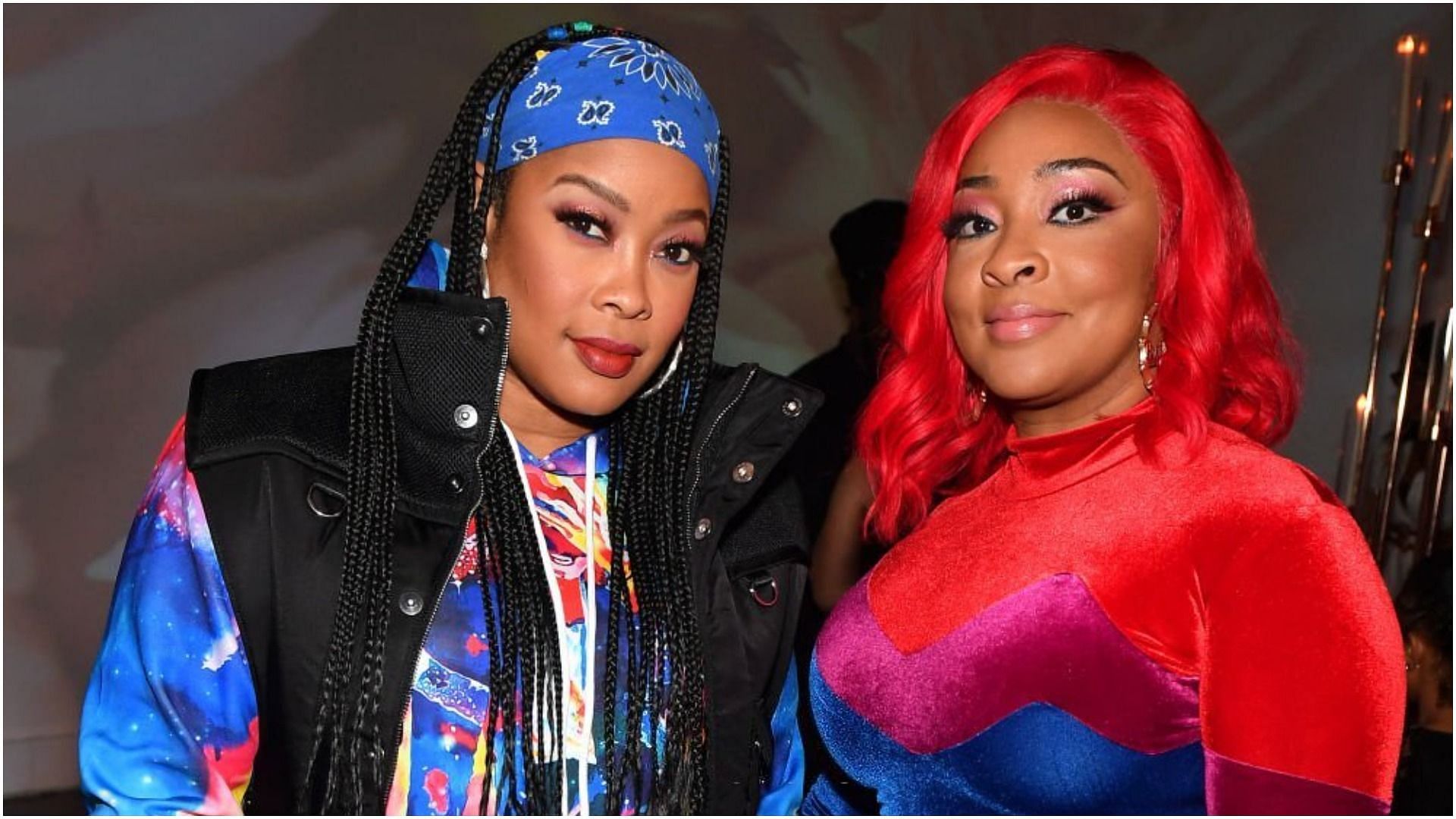 Da Brat and Jesseca Dupart recently got married to each other (Image via Paras Griffin/Getty Images)