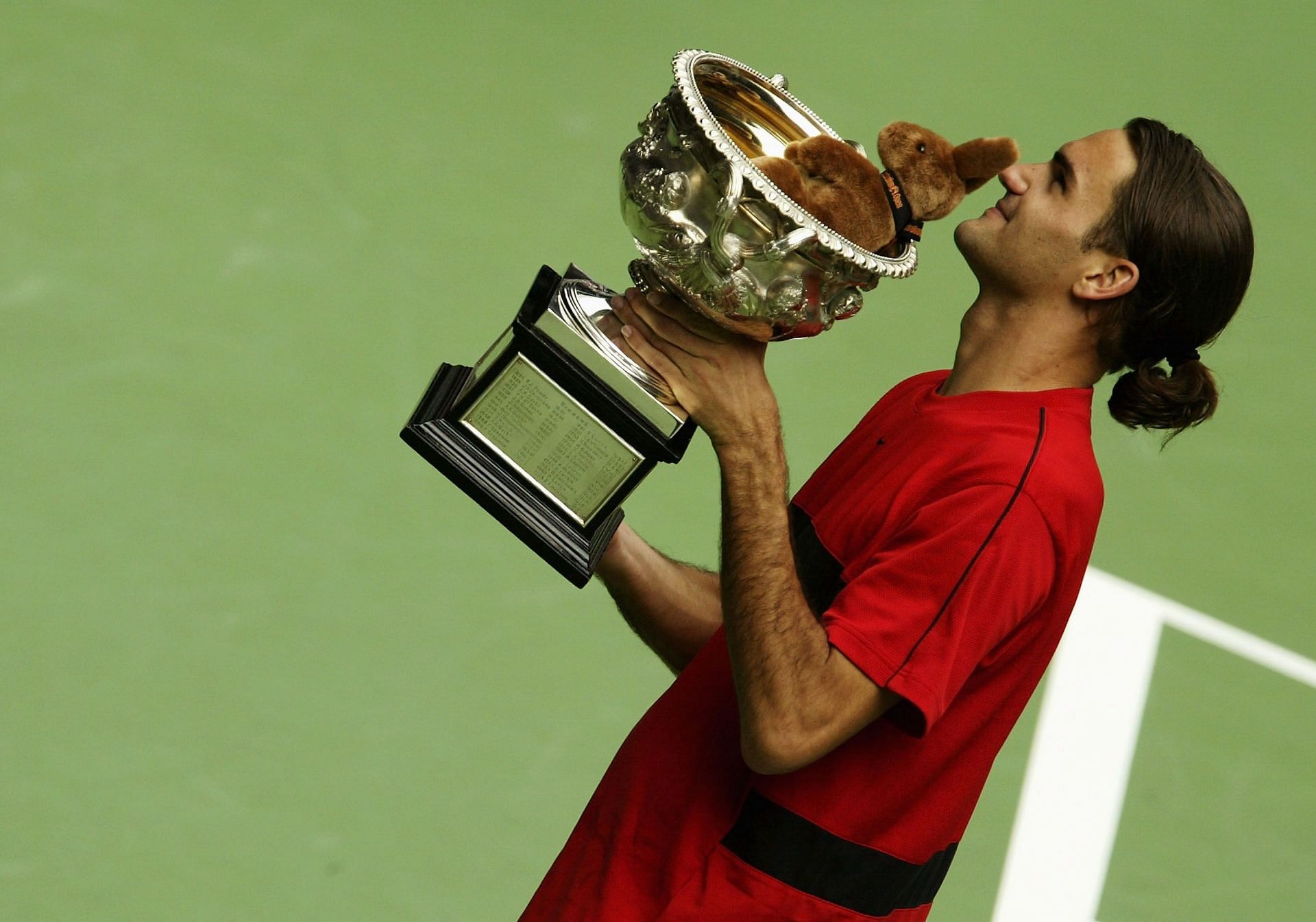 Roger Federer became the World No. 1 for the first time in his career in 2004