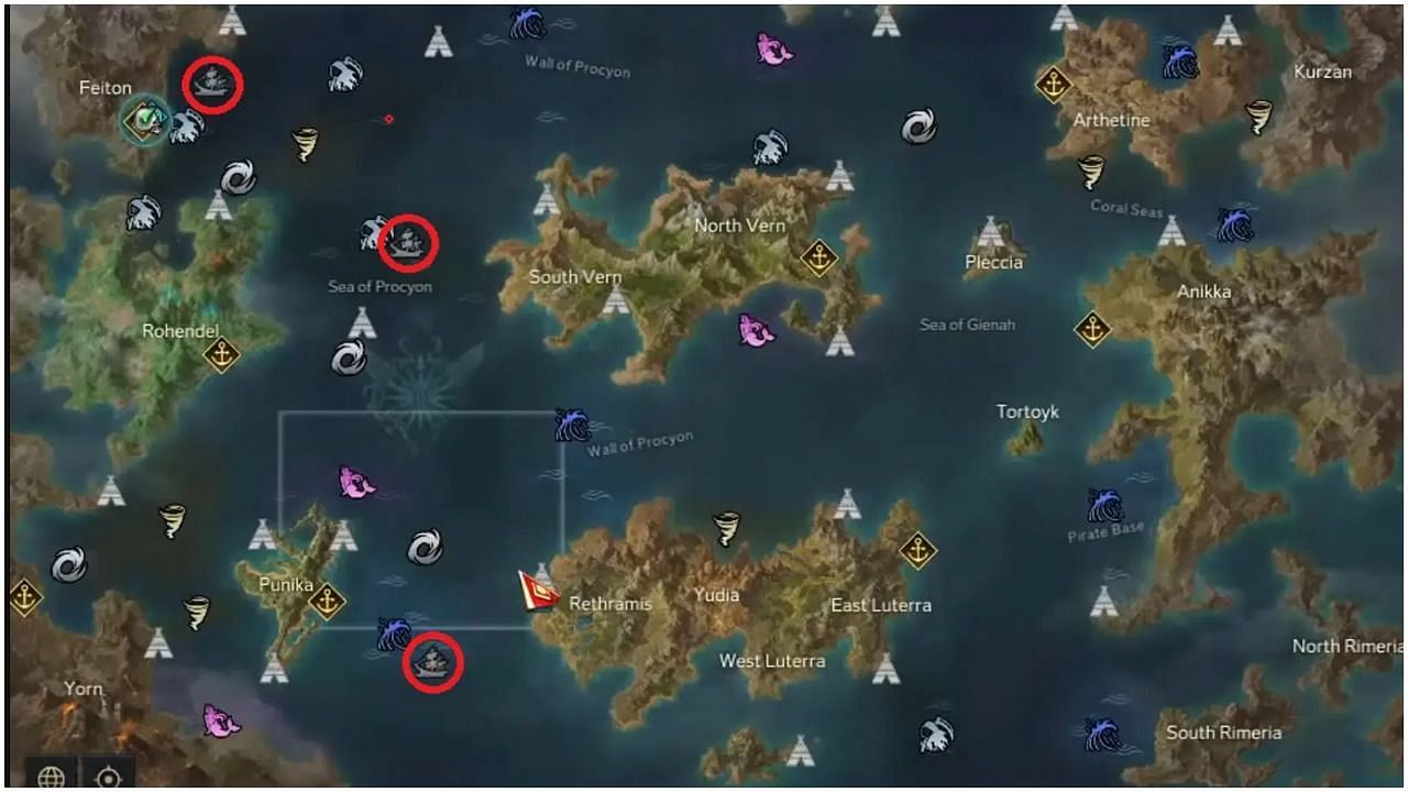 Lost Ark Map