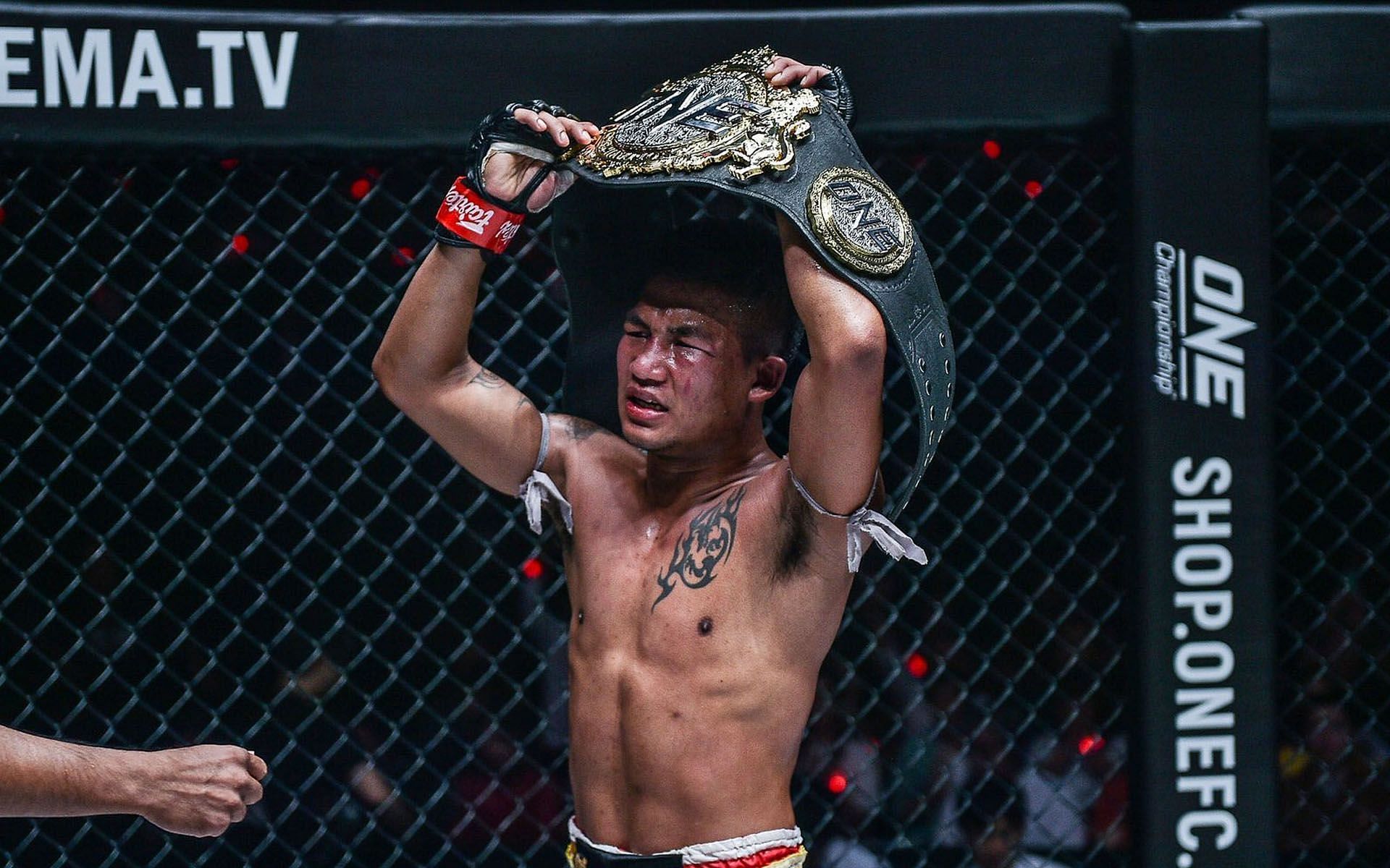 Rodtang fought his way to reach the top. | [Photo: ONE Championship]