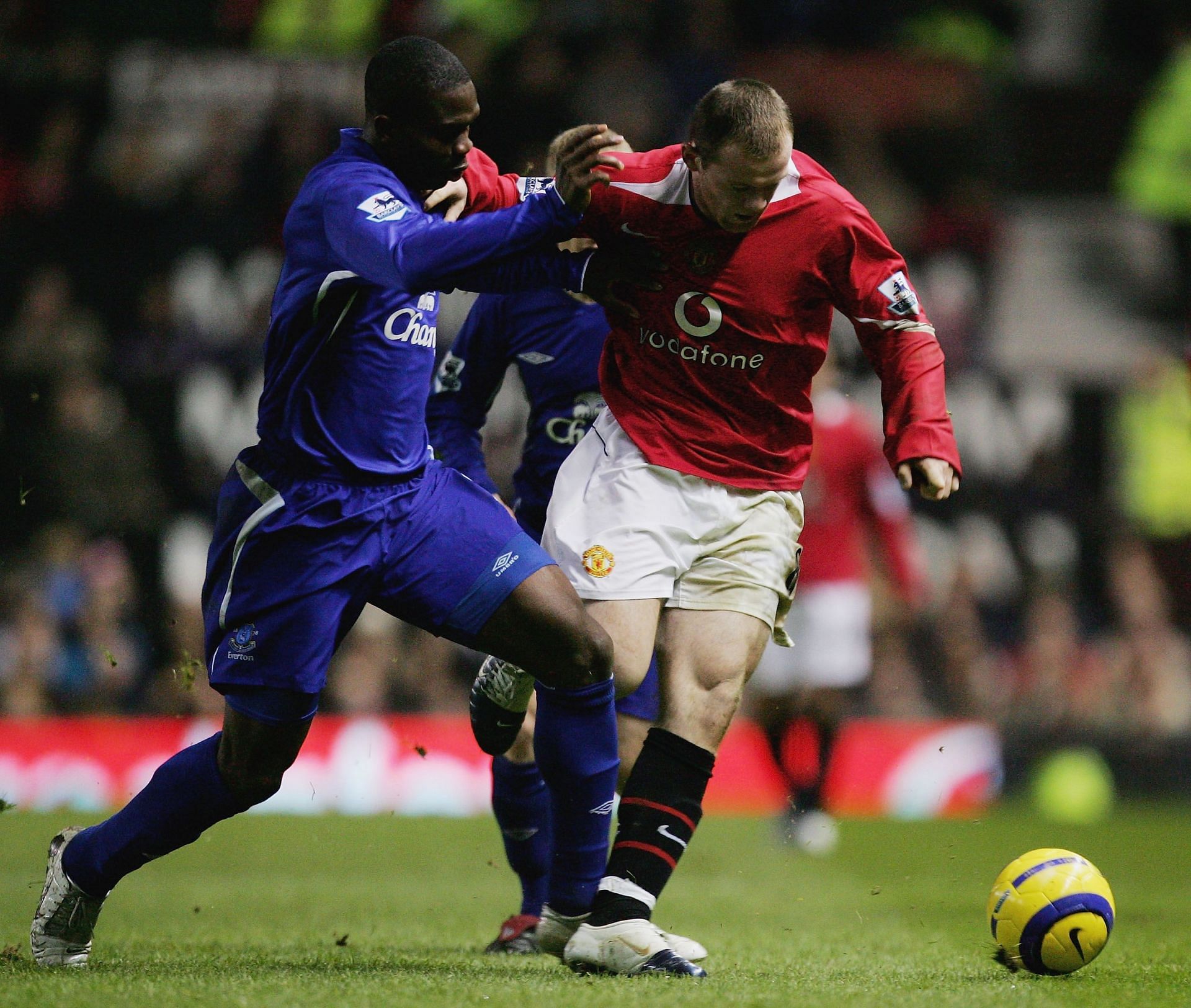 Manchester United&#039;s Wayne Rooney v Everton