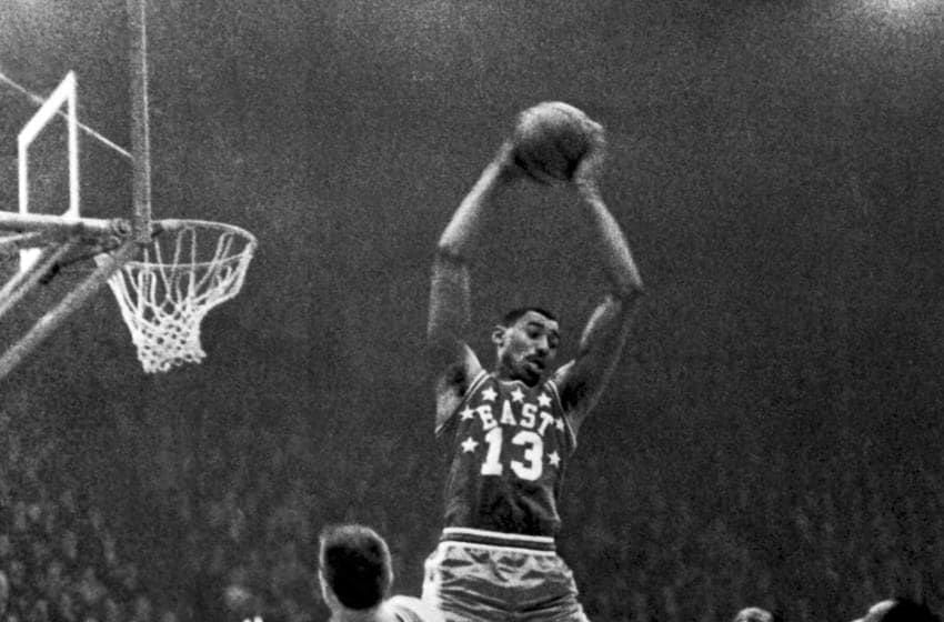 Wilt Chamberlain during the 1962 NBA All-Star Game