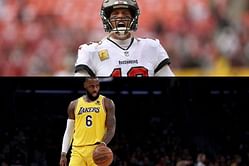 "Small piece of me left when he retired" - LeBron James shares the impact Tom Brady has had on his career