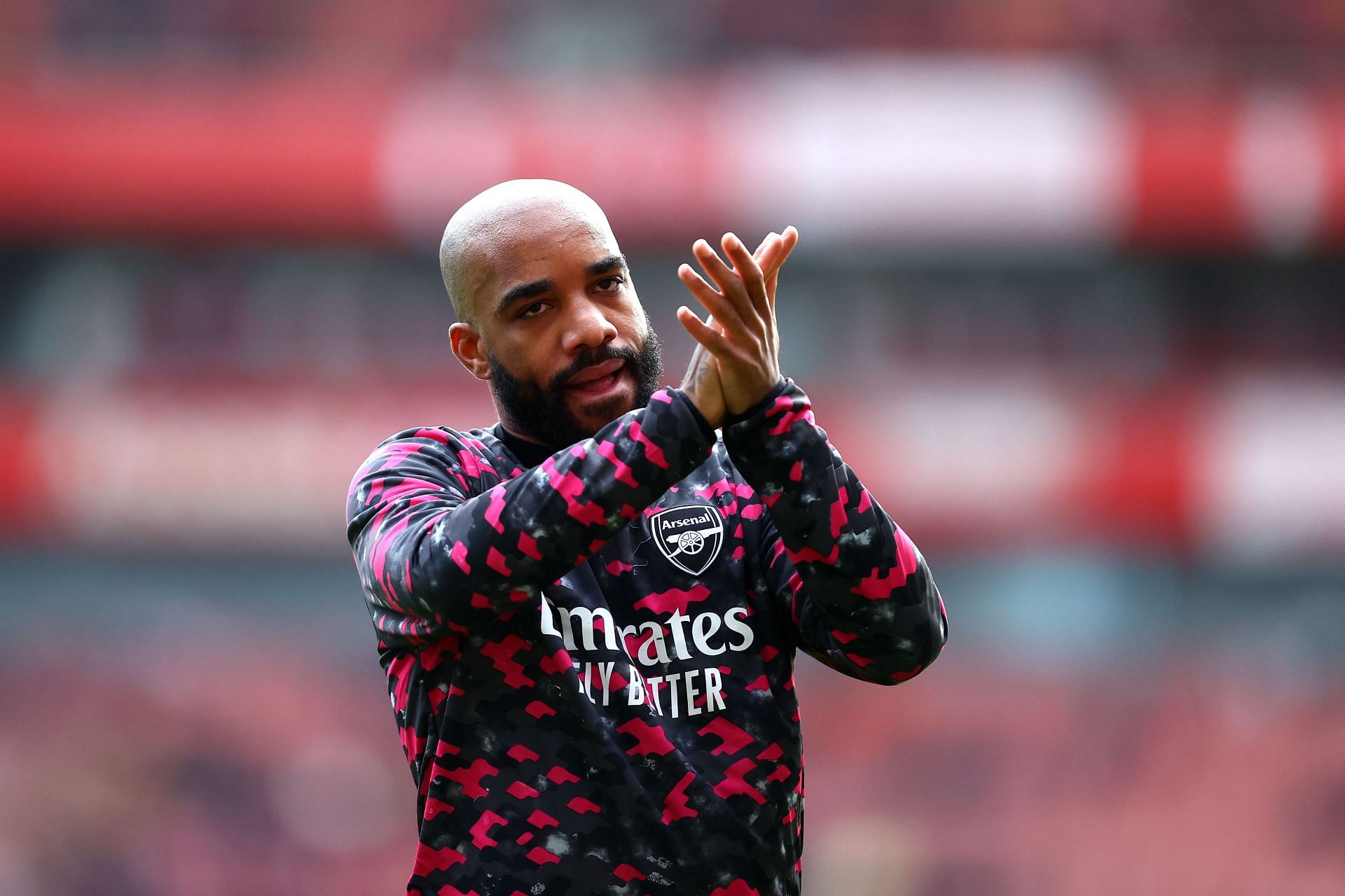 Alexandre Lacazette is out of contract this summer.