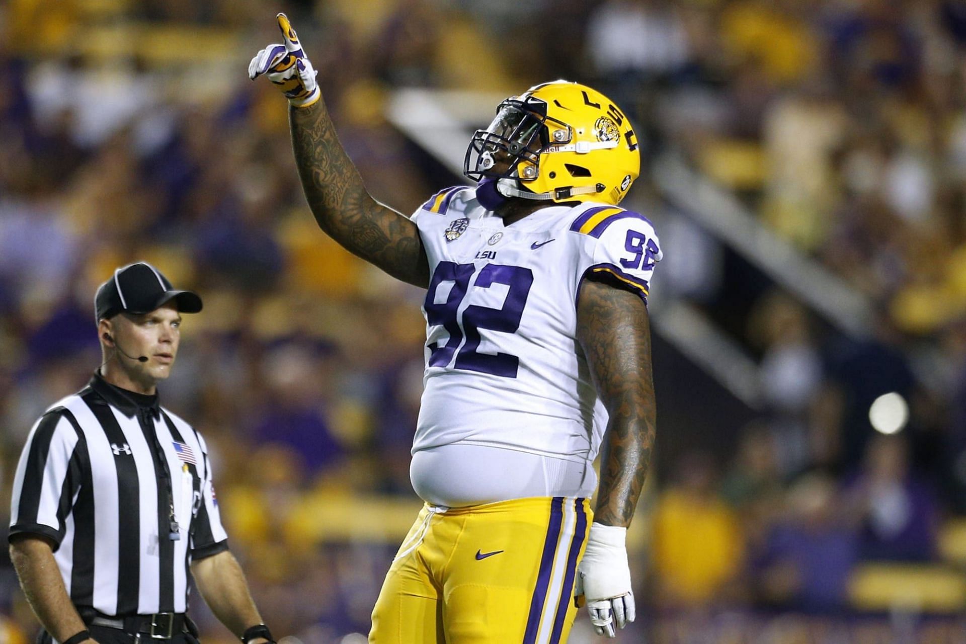 Defensive tackle Neil Farrell Jr - LSU Tigers - 2022 NFL Draft Prospect