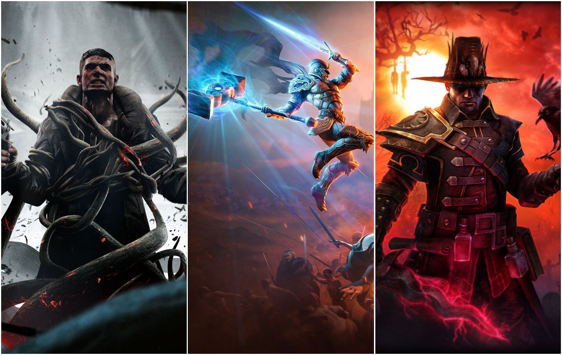 The past few years have introduced some standout RPG titles (Images from Gunfire Games [L], THQ Nordic [M] and Crate Entertainmen [R])