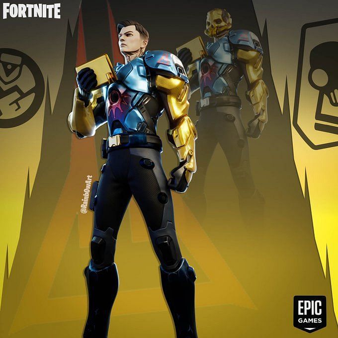 Concept art shows Fortnite's Midas joining hands with The Seven, leaves