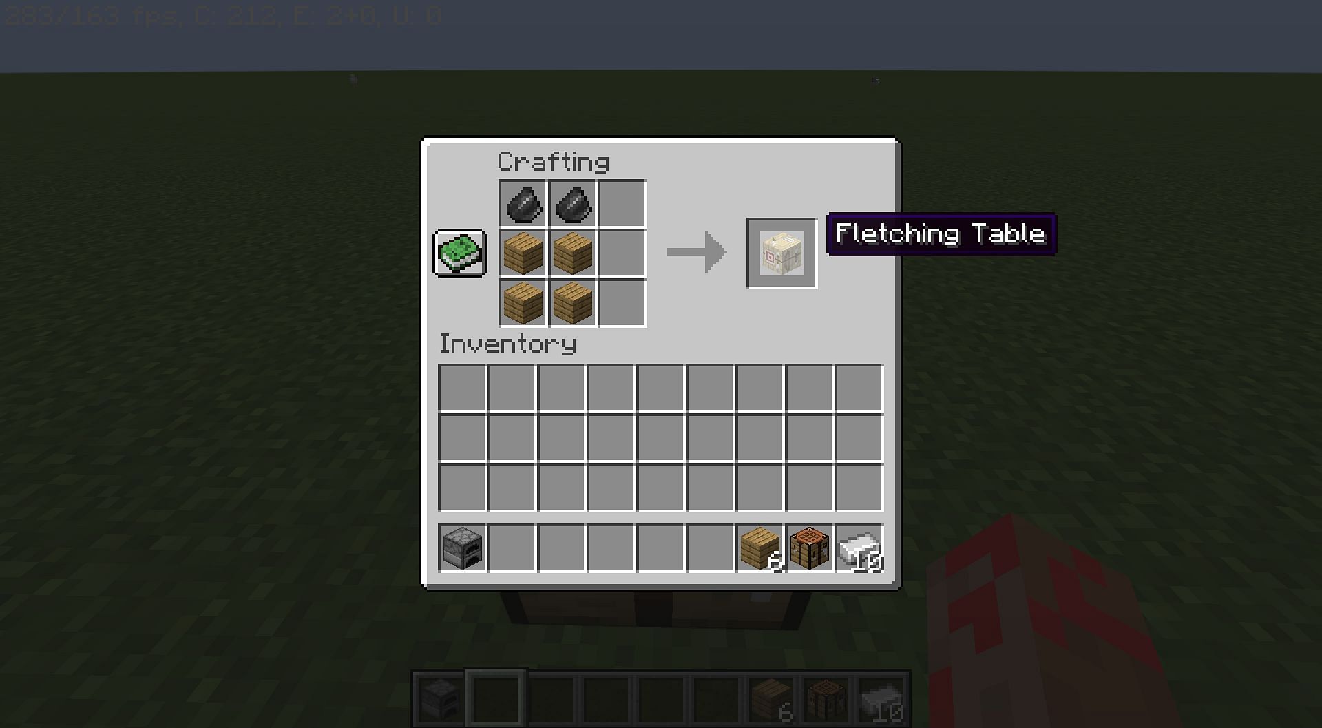 Fletching table for villagers (Image via Minecraft)