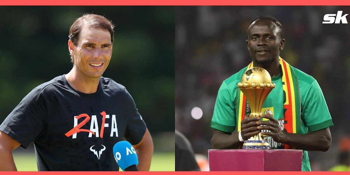 Rafael Nadal congratulated Sadio Mane for winning the 2021 AFCON with Senegal