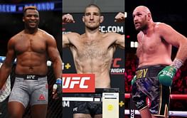 Sean Strickland tells Tyson Fury to "man up" and fight Francis Ngannou with 4-ounce gloves