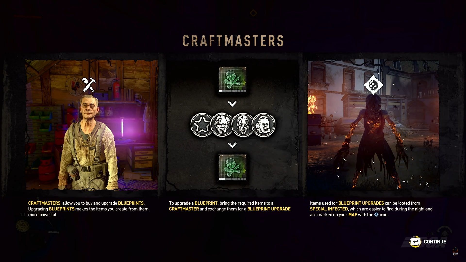 Dying Light 2 explains what players can get from the Craftsmaster (Image via Techland)